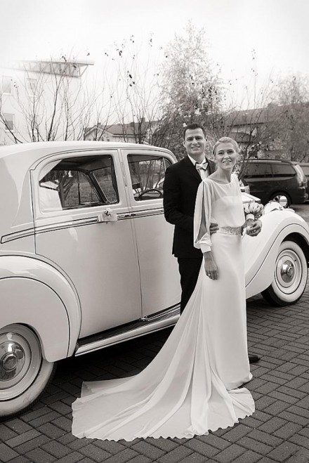 Suknia ślubna w stylu retro lat 20-stych